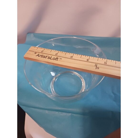 Princess House Crystal Heritage 4 pcs  condiment set bowls,plate,shell spoon - Picture 10 of 15